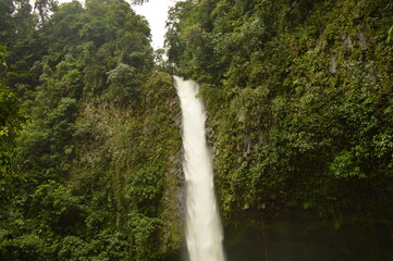The cloud forests and waterfalls outside Arenal in Costa Rica, Central America