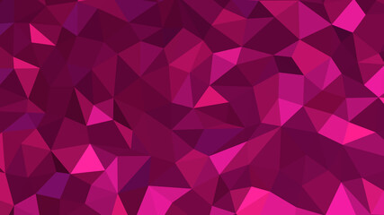 Medium violet red abstract background. Geometric vector illustration. Colorful 3D wallpaper.