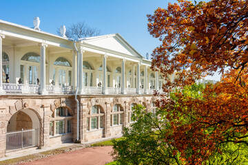 Cameron gallery in Catherine park, Tsarskoe Selo (Pushkin), St. Petersburg, Russia