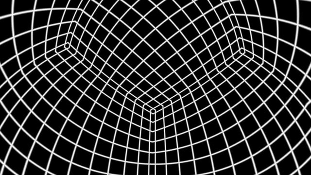 Inside a Cube Mesh Mask Grid Box Cubic Holodeck Holo Room