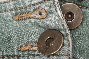 Isolated classic denim for graphic design background