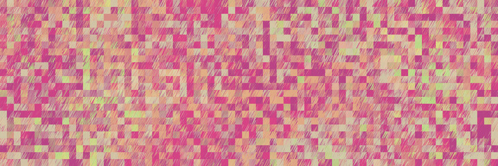 Panoramic Pixelated, square shape backgrounds.