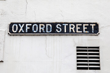 Oxford Street in Woodstock, Oxfordshire