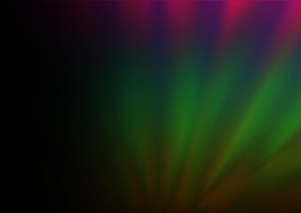 Dark Multicolor, Rainbow vector abstract background.