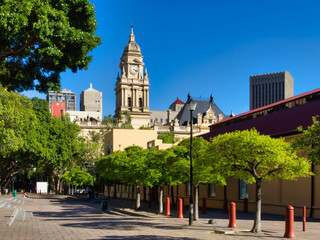 Fototapeta premium City Hall Clock Tower