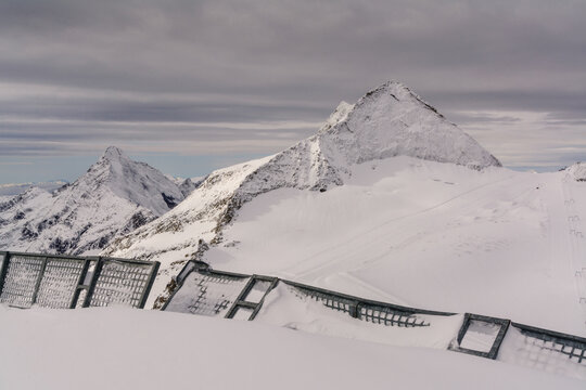 Hintertuxer Gletscher im Winter, Tirol, Austria