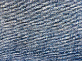 Blue jeans texture background with copy space for design