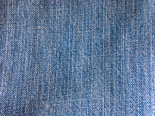 Top view of blue jeans texture background with copy space for design or text