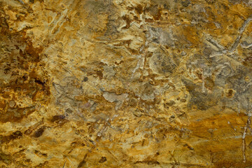 Golden texture background. Gold mining background
