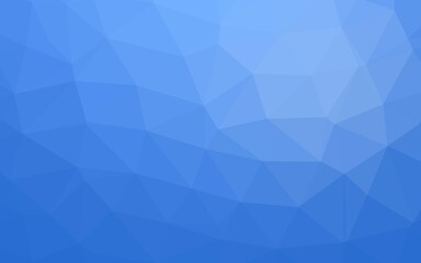 Light BLUE vector low poly layout.