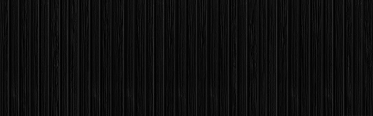 Panorama of Wood plank black timber texture and seamless background