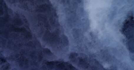 Abstract 4k resolution defocused atmosphere background for backdrop, wallpaper and varied design. Dark blue, blue gray and electric blue colors.