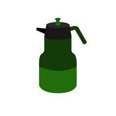 green plastic bottle