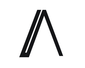 a and j logo designs and logo letters
