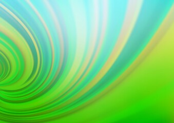 Light Green vector bokeh template.