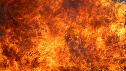 Fire and smoke background