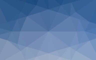 Light BLUE vector blurry hexagon texture.