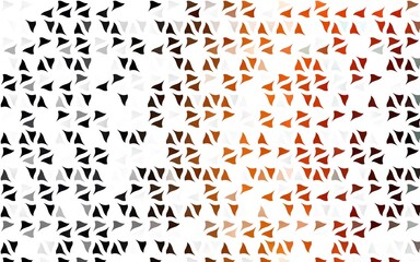 Light Orange vector pattern in polygonal style.