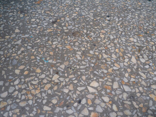 Marble floor. Texture of marble. Lots of stones in the floor. Material marble.
