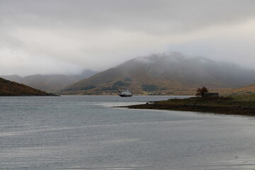 A ferry service between Vesteralen islands and the Norwegian mainland