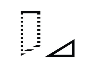 l logo letters and logo design