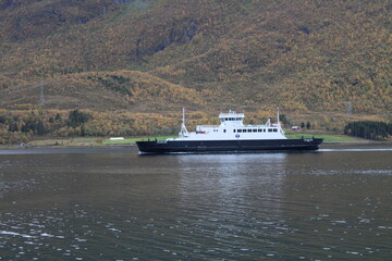 A ferry service between Vesteralen islands and the Norwegian mainland