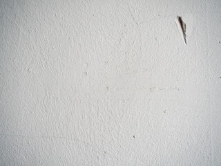 Wall in white plaster and lime. Texture white wall