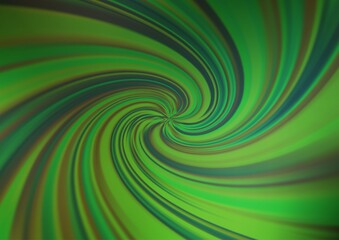 Light Green vector glossy abstract template.
