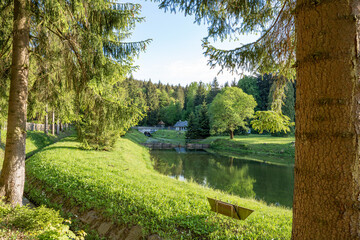 Talsperre Neunzehnhain im Erzgebirge