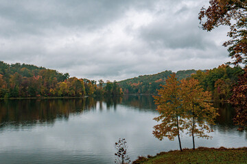 Lake Hope State Park, Ohio in Autumn