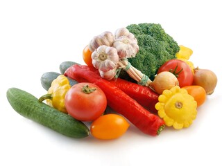 various multicolor vegetables for cooking meals