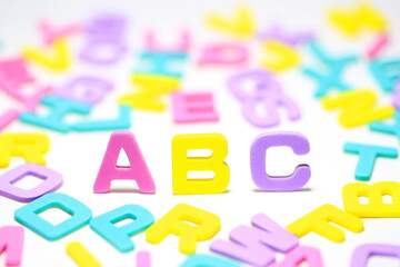 Alphabet toys important for English language education