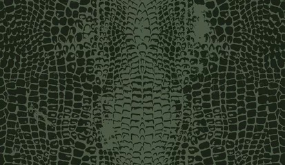 Fotobehang Dieren patronen Naadloos reptielenhuid herhaalpatroon  © Conture