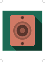 speaker vector illustration