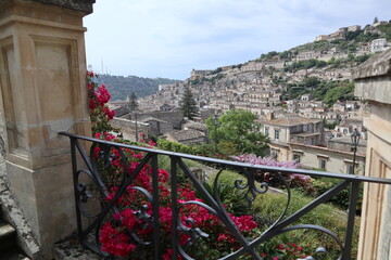Vista panoramica, Modica , Sicilia