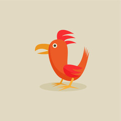 illustration of a bird vector background