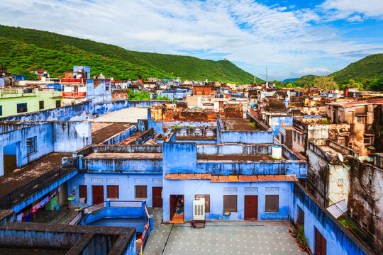 Bundi town panoramic view, India