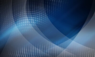 Fototapeta premium Gray halftone pattern with white line graphic motion backdrop template wallpaper. blue dark gradient geometric abstract background.