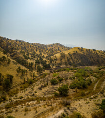 view from the top of the mountain