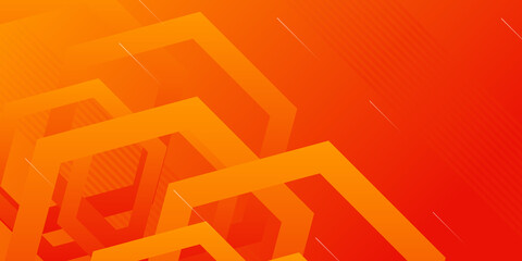 Abstract minimal orange background with geometric creative and minimal gradient concepts, for posters, banners, landing page concept image.