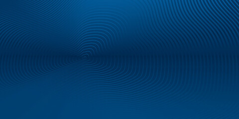 Abstract template blue geometric curve wave diagonal presentation background with dark blue line. Modern business style.