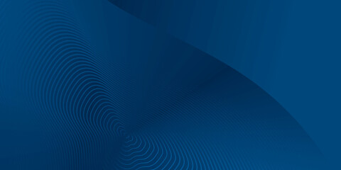 Abstract template blue geometric curve wave diagonal presentation background with dark blue line. Modern business style.