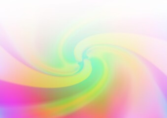 Fototapeta premium Light Multicolor, Rainbow vector bokeh and colorful pattern.