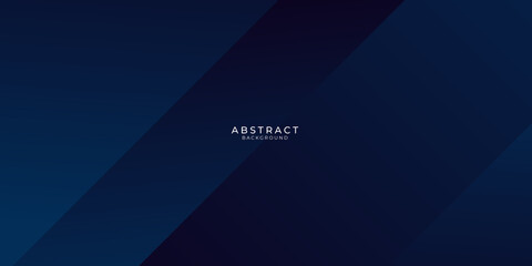 Fototapeta premium Modern blue abstract presentation background with shadow 3d layered light rectangle. Abstract background dark blue with modern corporate concept. 