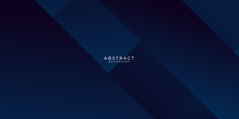 Modern blue abstract presentation background with shadow 3d layered light rectangle. Abstract background dark blue with modern corporate concept. 