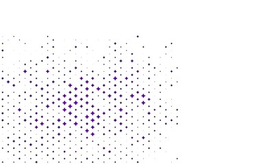 Light Purple vector texture with beautiful stars.