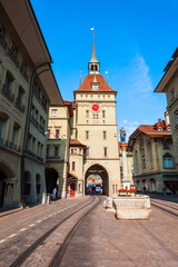 Fototapeta premium Kafigturm tower in Bern, Switzerland