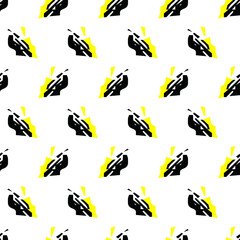 seamless pattern with flowers