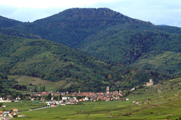 Fototapeta na wymiar Vallée de Kaysersberg