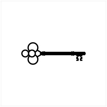 skeleton key clipart